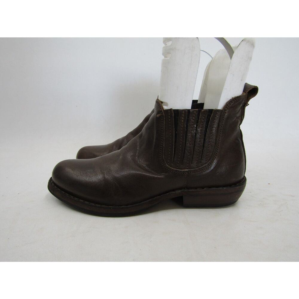 Fiorentini Baker Women Sz 35 EUR Brown Leather Chelsea Ankle Fashion Boot Bootie